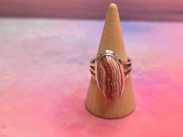 Rhodochrosiet ring