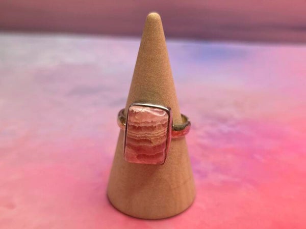 Rhodochrosiet ring