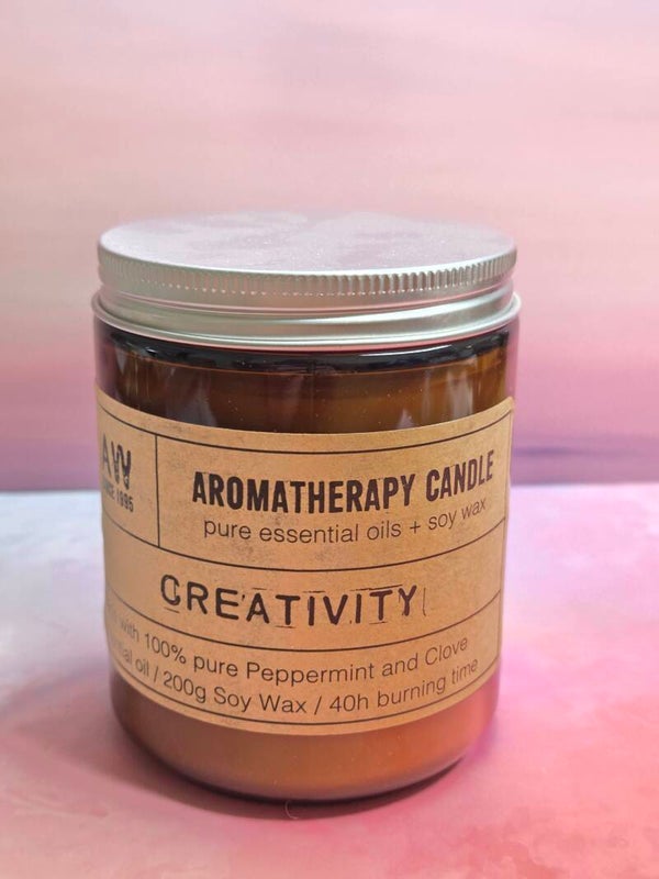 Aromatherapie kaars - Creativiteit