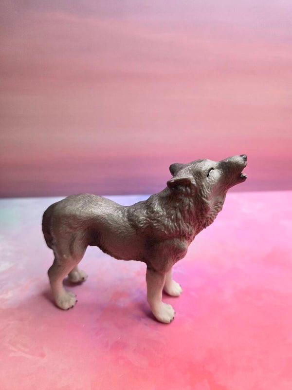 Huilende wolf