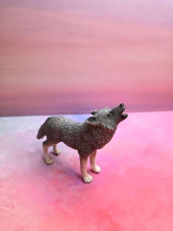Huilende wolf