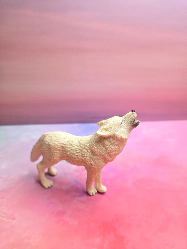 Huilende wolf