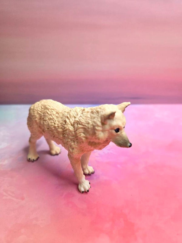 Huilende wolf