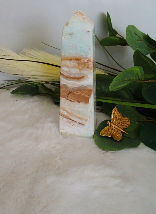 Caraïben calciet obelisk ***!!!-60% KORTING!!!***