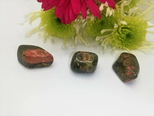 Unakiet trommelsteen S / A+ , keuze uit 3 stenen