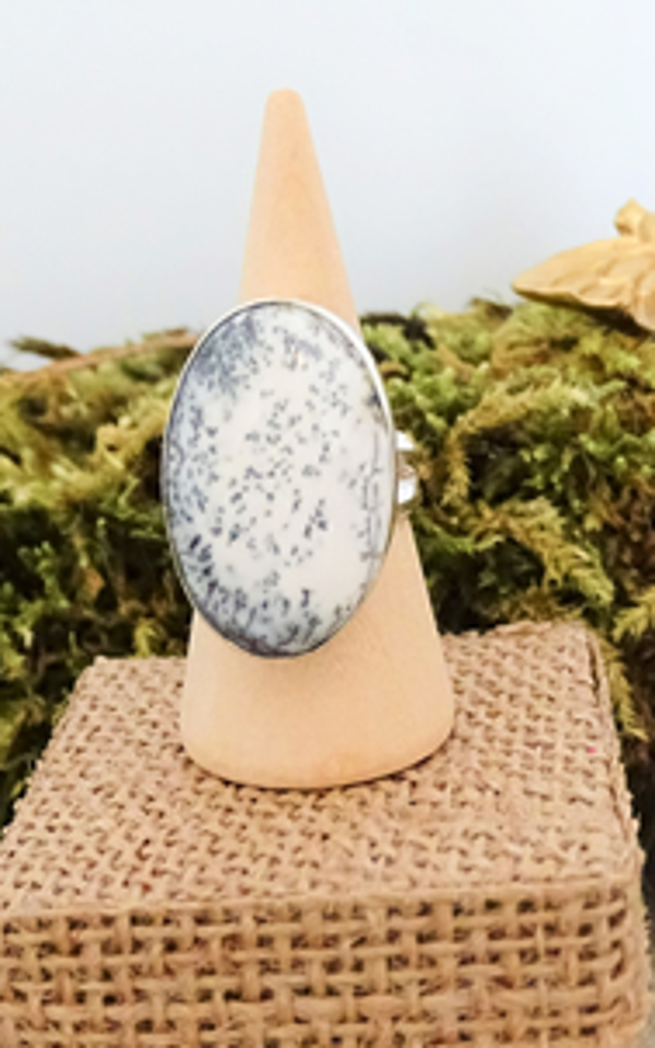 Dendriet agaat ring