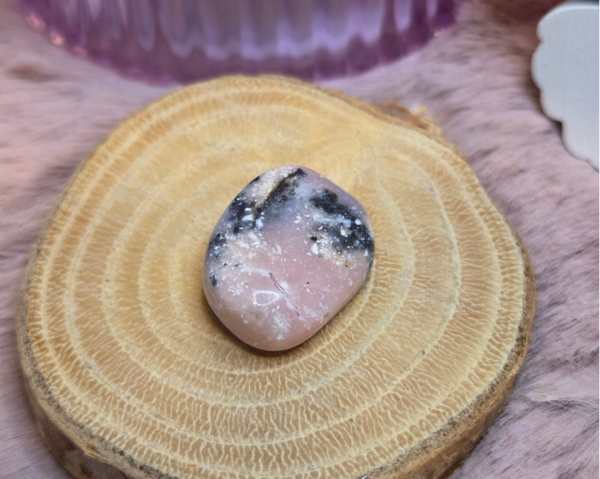 Rhodoniet trommelsteen - Smal