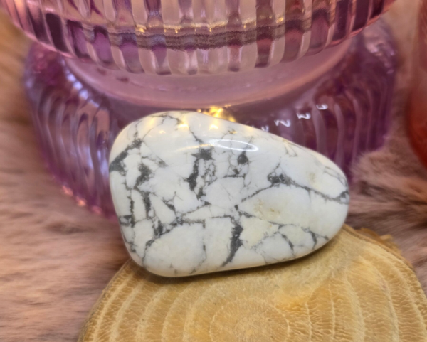 Howliet trommelsteen - Groot