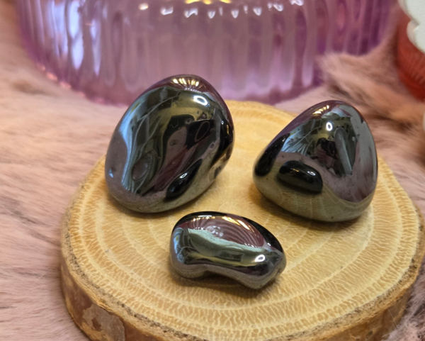 Hematiet trommelsteen - Smal