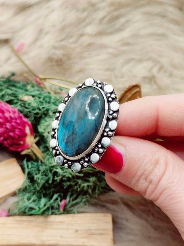 Labradoriet ring