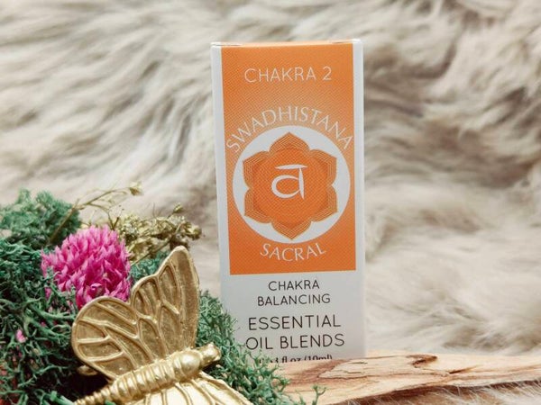 Heiligbeenchakra - swadhistana essentiële olie