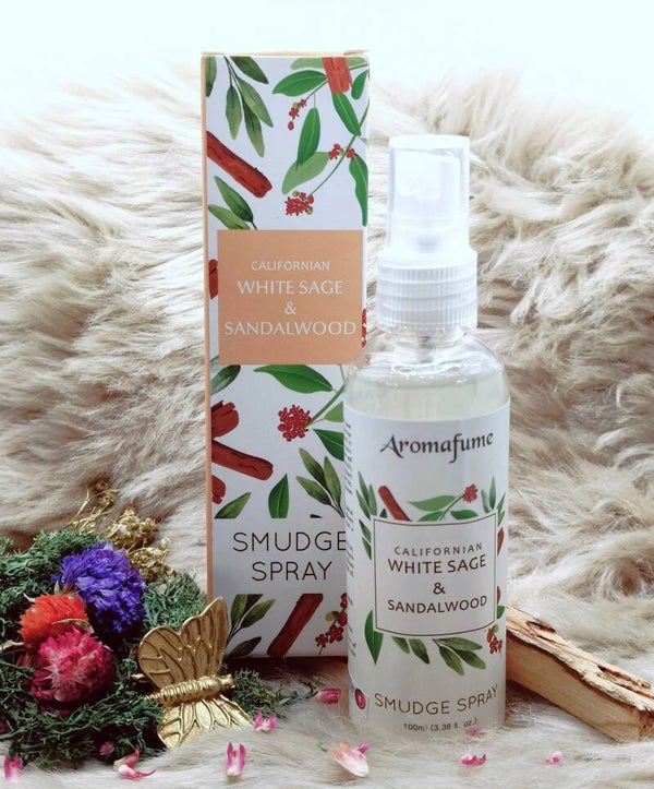 White sage & sandelwood smudge spray