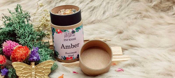 Amber / barnsteen - incense hars