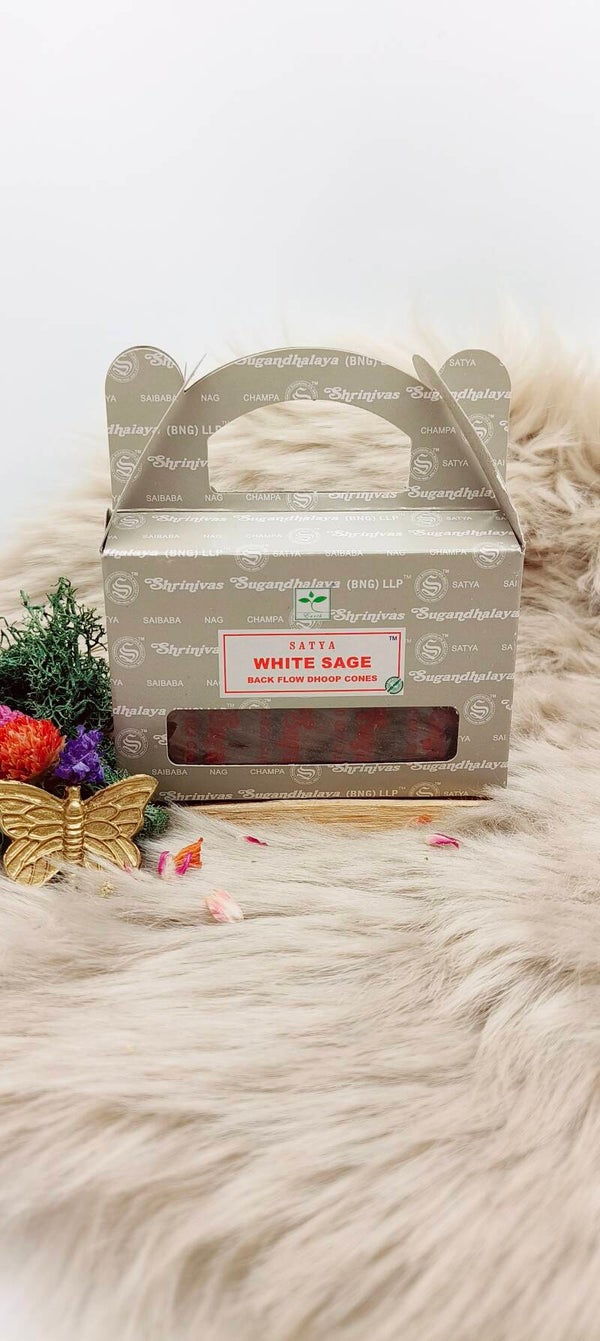 White sage - Satya backflow cones
