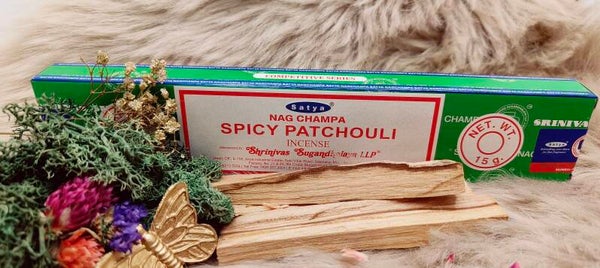 Satya nag champa spicy patchouli - Wierook