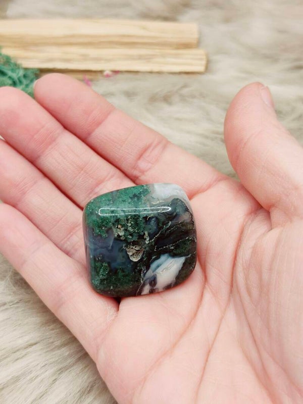 Mosagaat trommelsteen - M-L