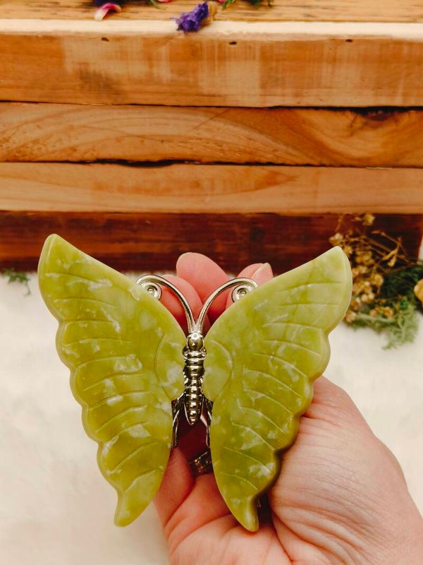 Serpentijn / nieuwe jade vlinder