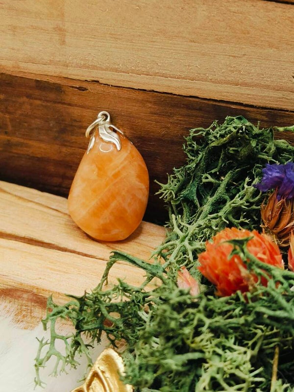 Oranje calciet gezondheidshanger