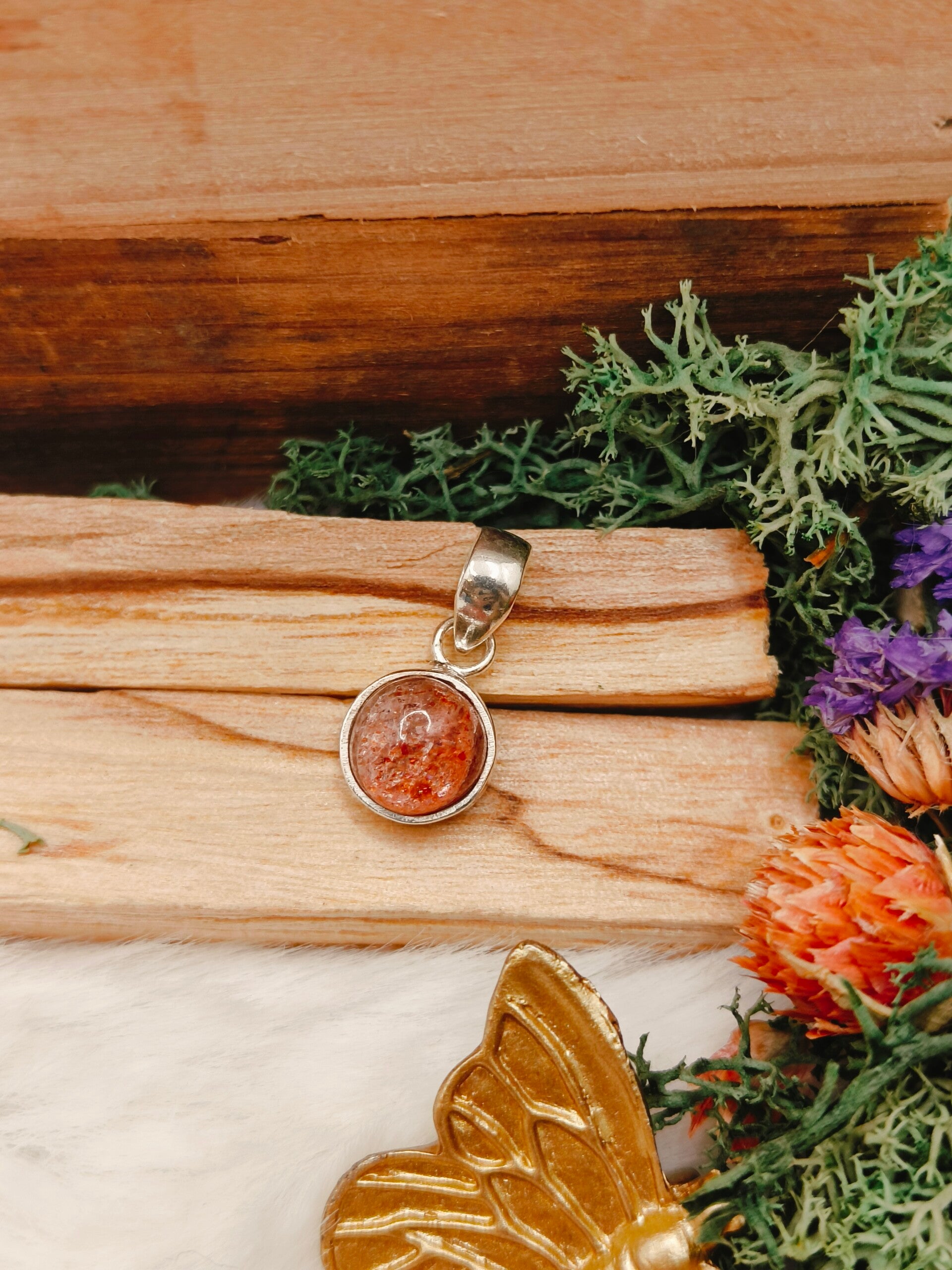 Zonnesteen hangertje