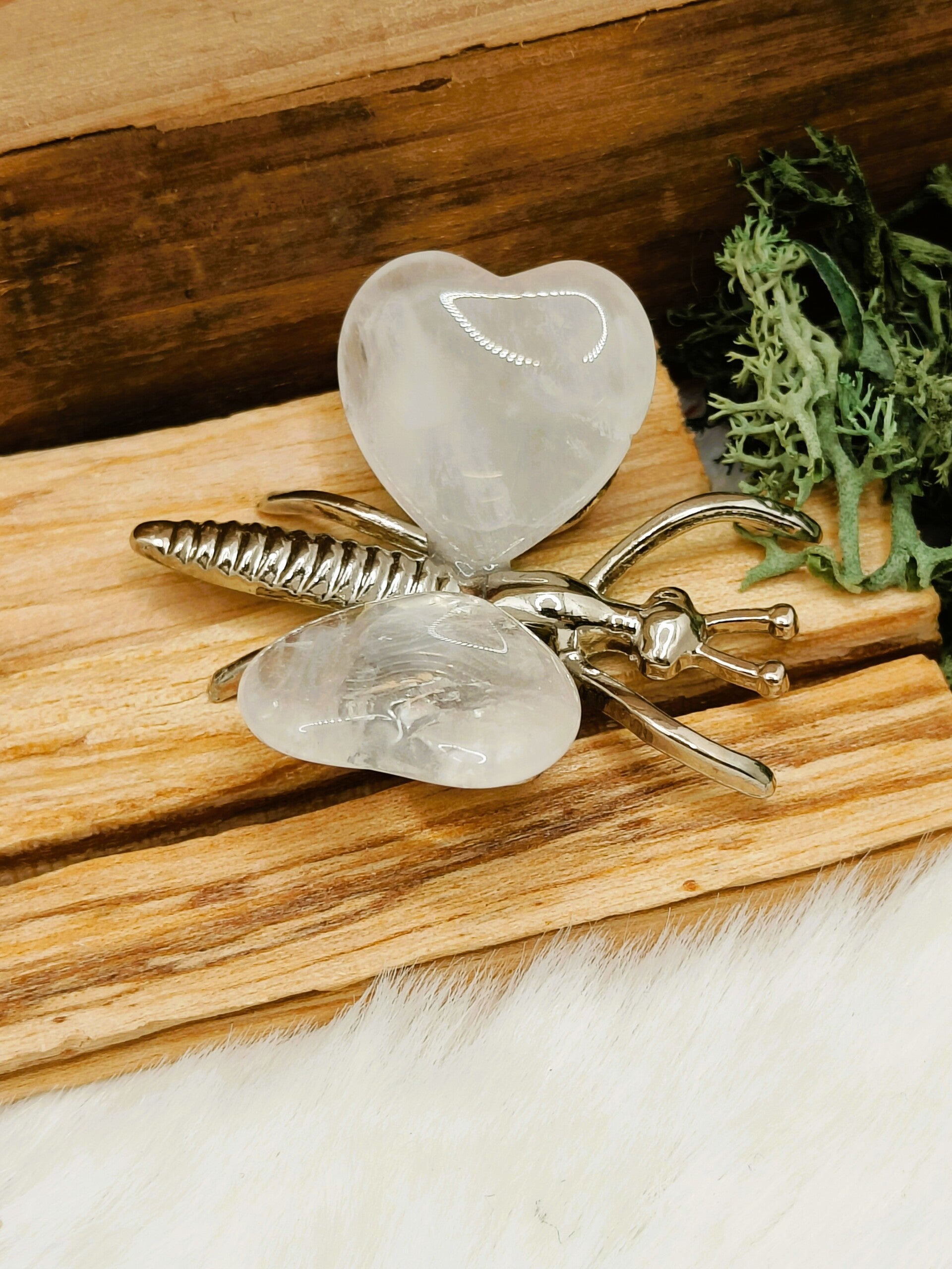 Bergkristal harten-libelle