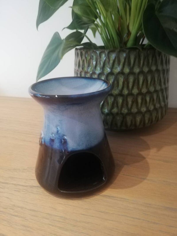 Oliebrander zacht blauw