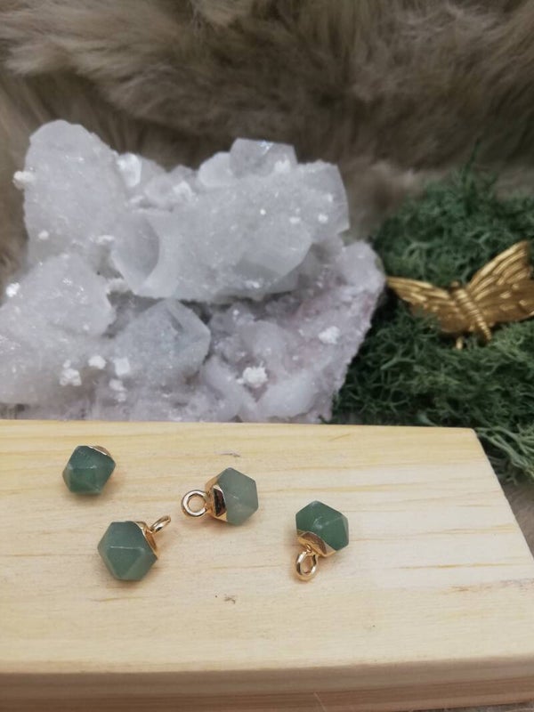 Groene aventurijn fijn hangertje