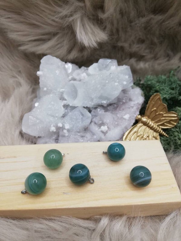 Geverfde agaat hangertjes