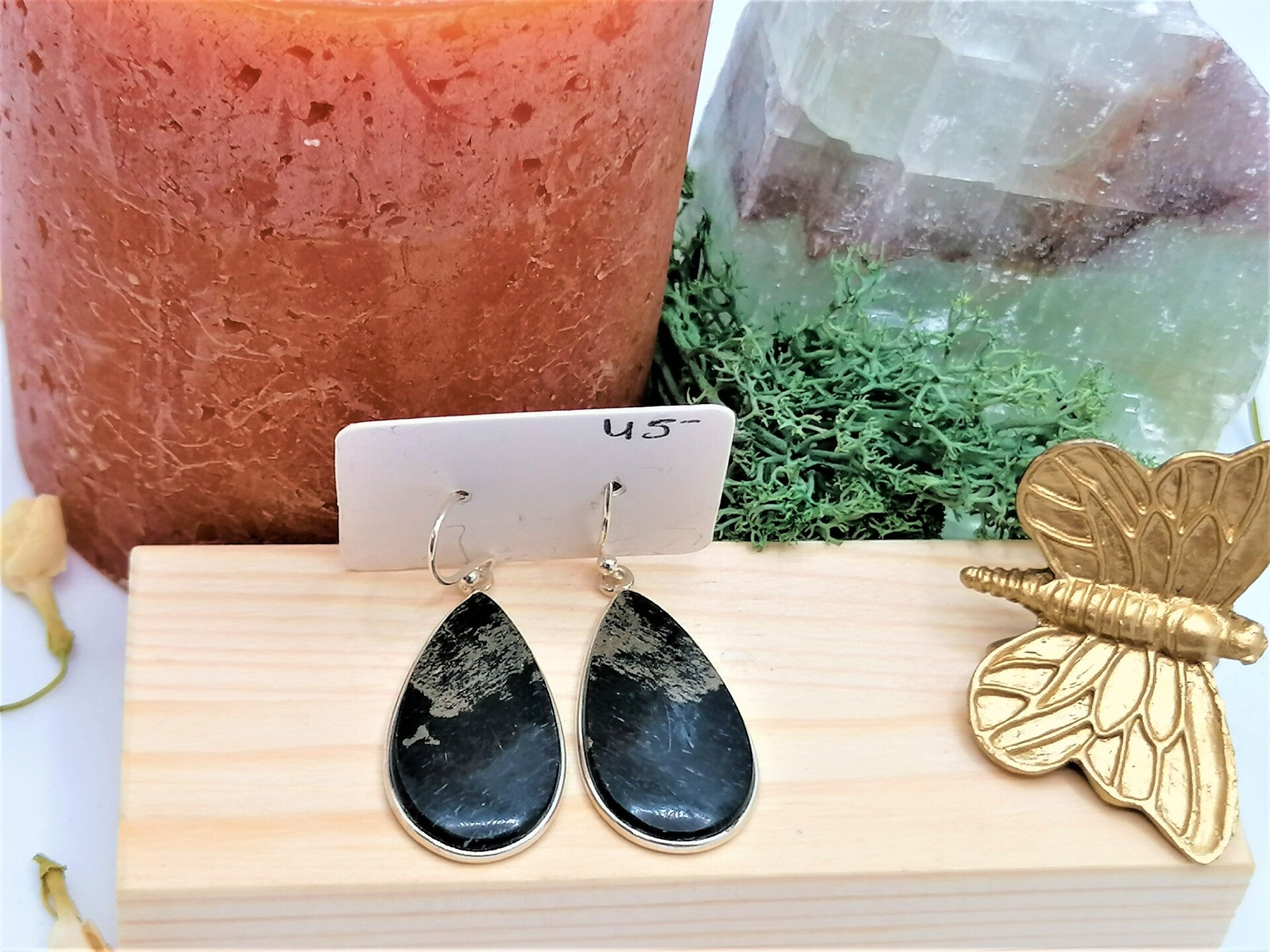 Healers gold oorhangers