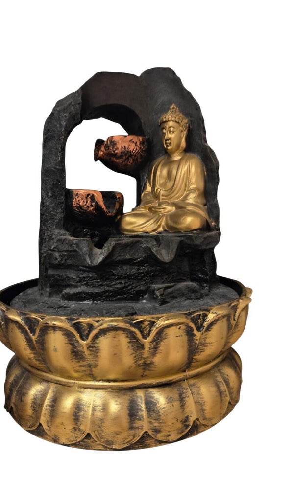 Boeddha fontein binnen (ong 20 cm hoogte)