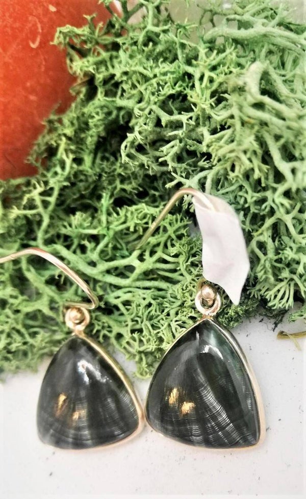 Serafiniet zilveren oorhangers