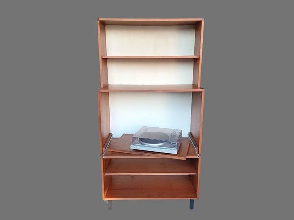 Cees Braakman for Pastoe Teak Hi-Fi & Record Cabinet – Dutch Mid-Century