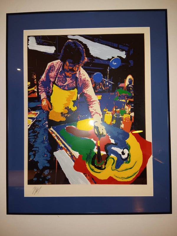 Karel Appel - "Sunday" (Seven summer days) signed original silkscreen