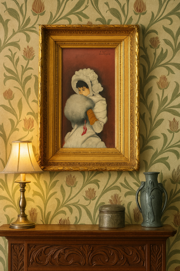 Antique oil painting, signed L. Foigne