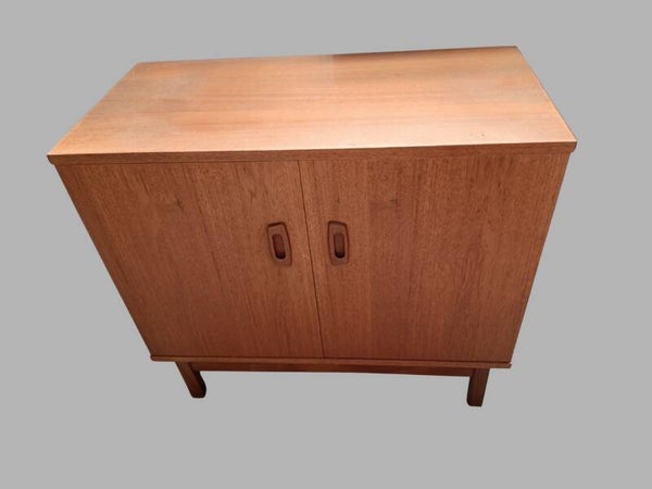 Mid-Century Teak Storage Cabinet, Belgian/British Manufacture, 1960s
