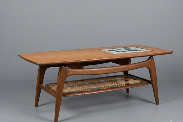 Louis van Teeffelen No. 15 Coffee Table for WéBé, The Netherlands, 1960s