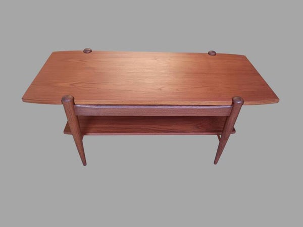 Louis van Teeffelen Reversible-Top Coffee Table – Teak, Mid-Century Modern, The Netherlands, 1960s