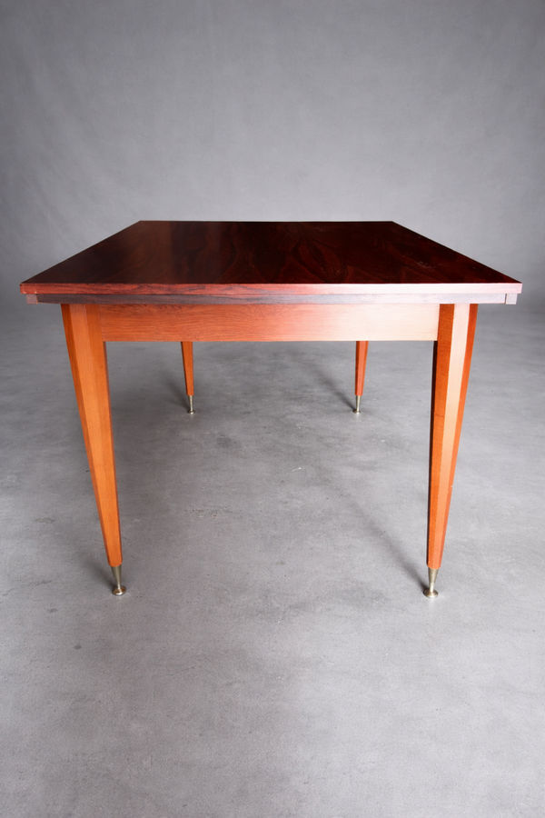 Extendable Rosewood Dining table, Germany 1960's