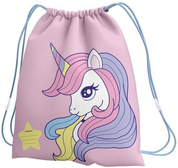 Gym Bag Unicorn pink