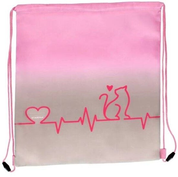 Gym Bag Pink Cats
