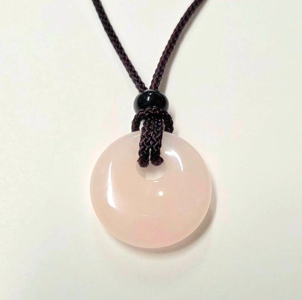 Natural Gemstone Donut (2cmx 2cm)  pendant