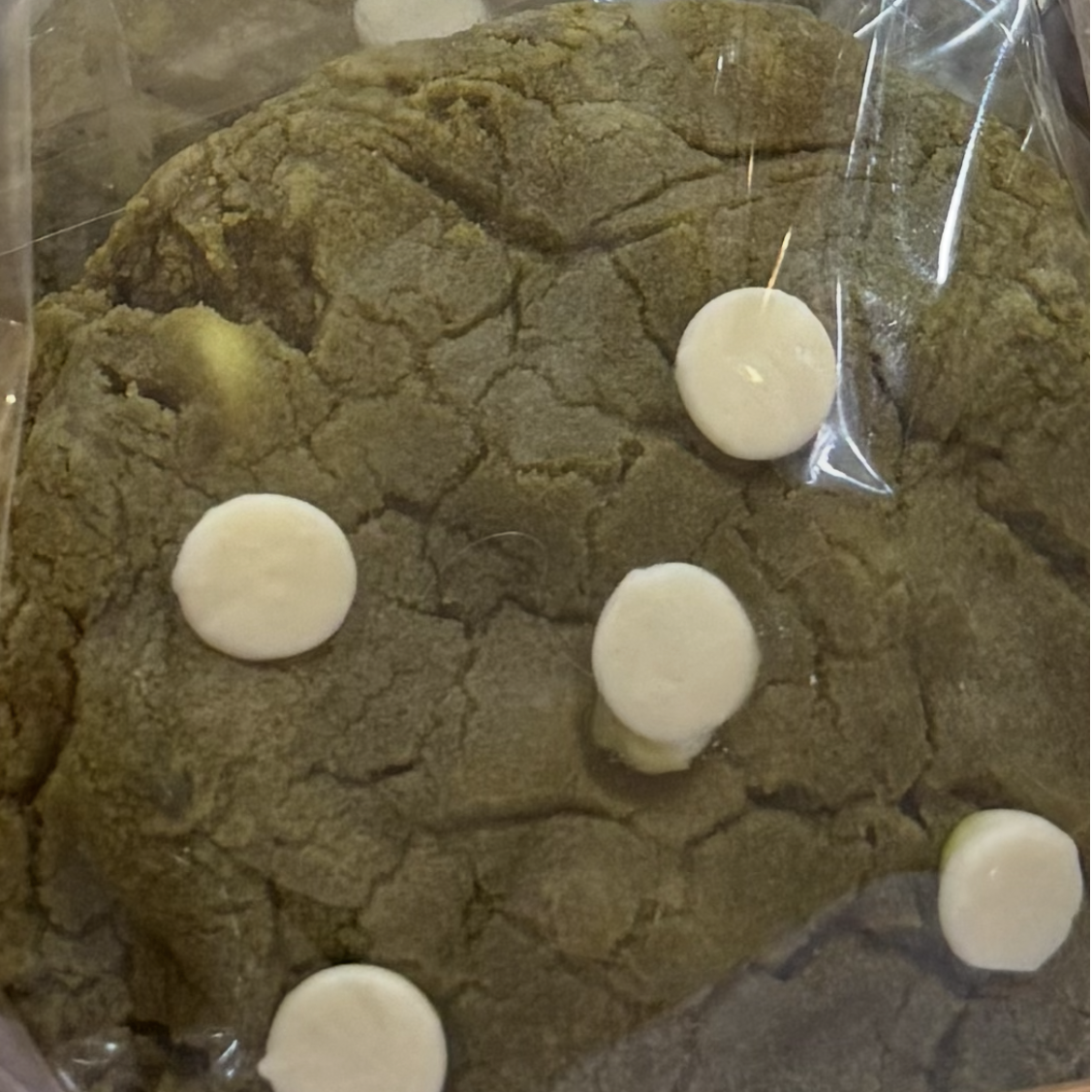 6 Matcha Cookies with Wht Chocolate Chip