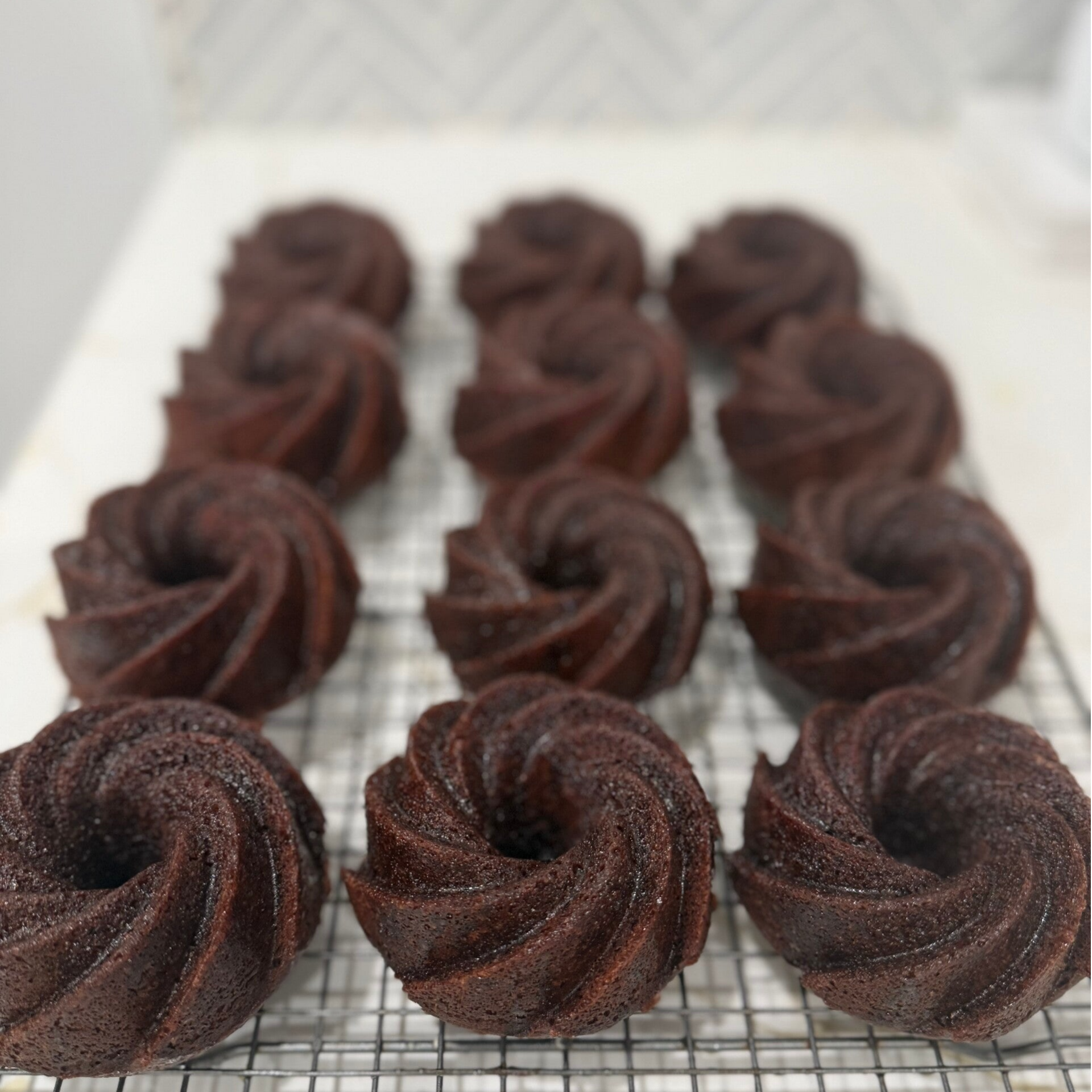 3 Mini Chocolate Rum Cakes For $21