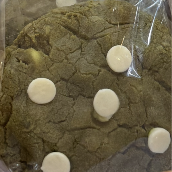 6 Matcha Cookies with Wht Chocolate Chip