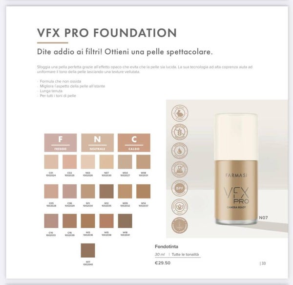 VFX PRO FOUNDATION