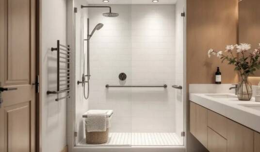 Accessible bathroom renovation