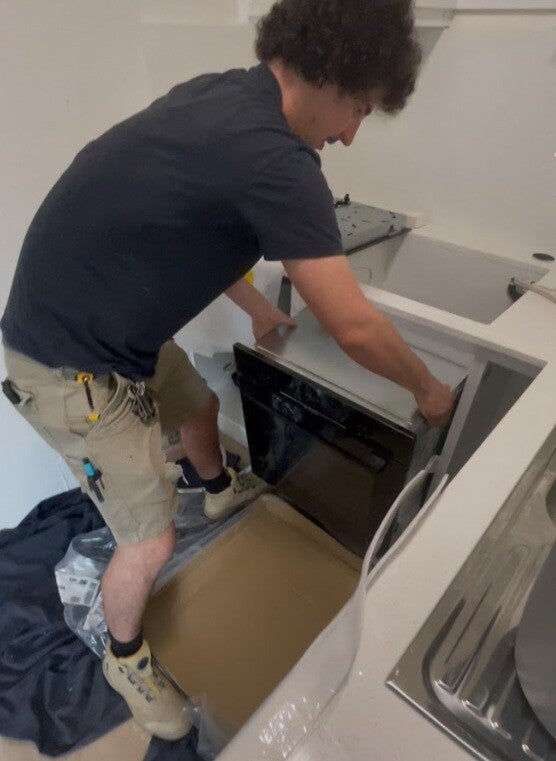 Kitchen appliance onsite installation