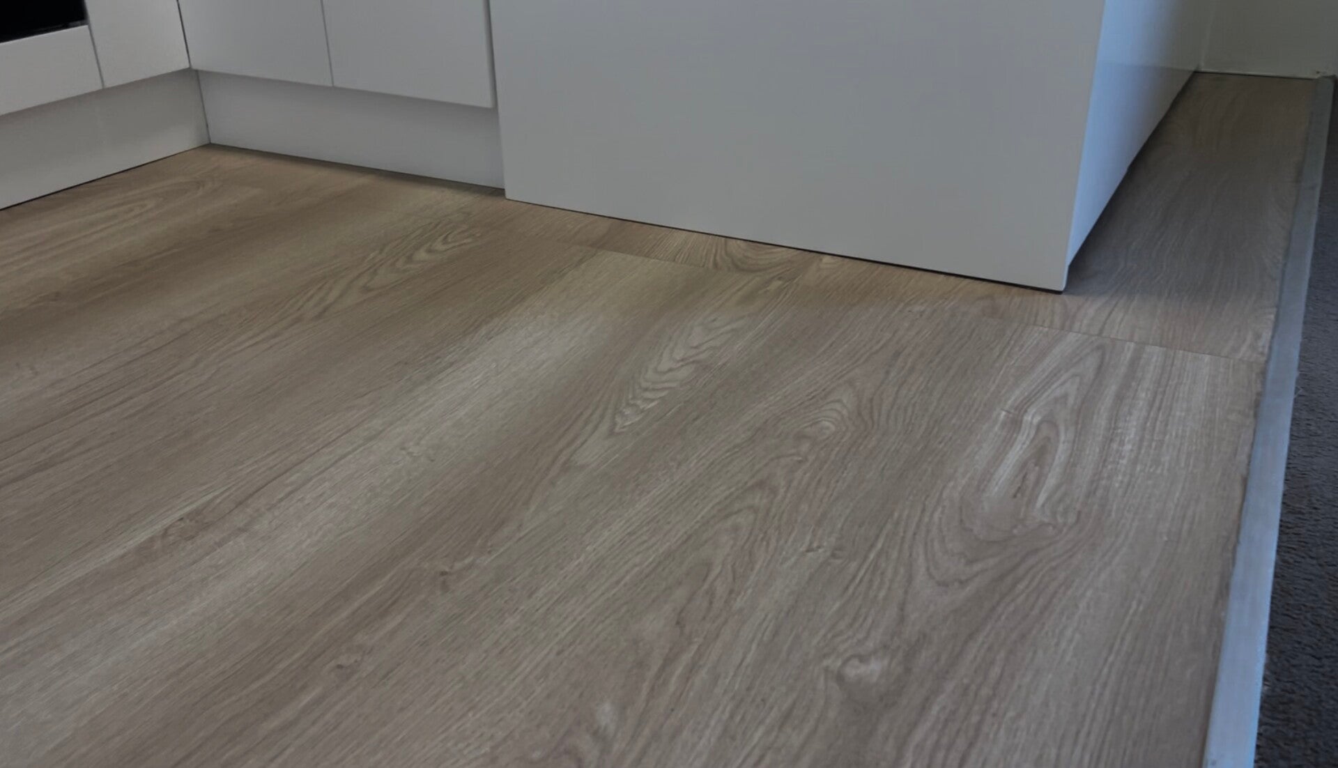 Kitchen flooring installation