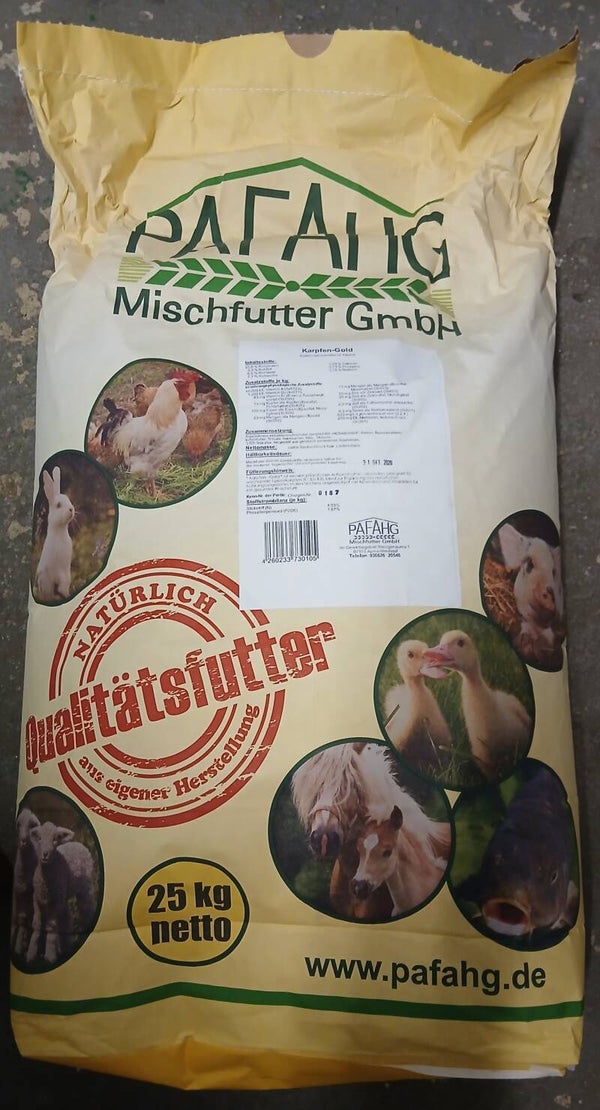 25KG Karpfen Gold Kraftfutter