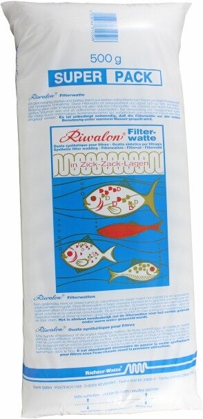 Filterwatte fein/weiß 500 g www.2handaquaristik.de / Neuwware