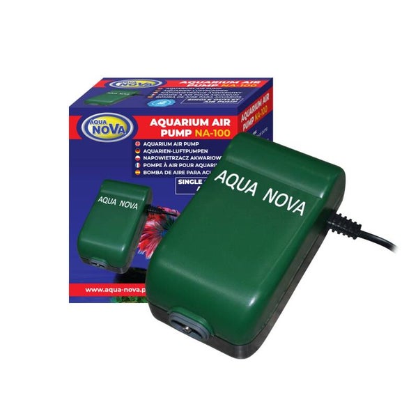 2x Sauerstoffpumpe / Aquarium / Aqua Nova / 2 Stk. Neuware / Stk. 10,00€